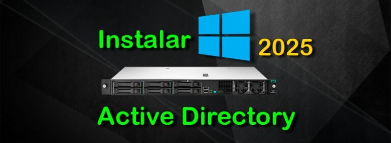 Instalación de Active Directory en Windows Server
