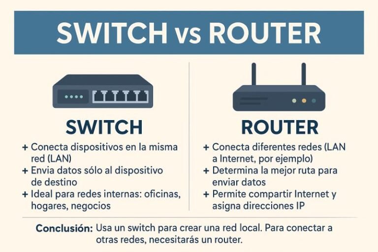 Interconexión de capa de enlace en Packet Tracer: tramas, dominios y configuración de switch y router